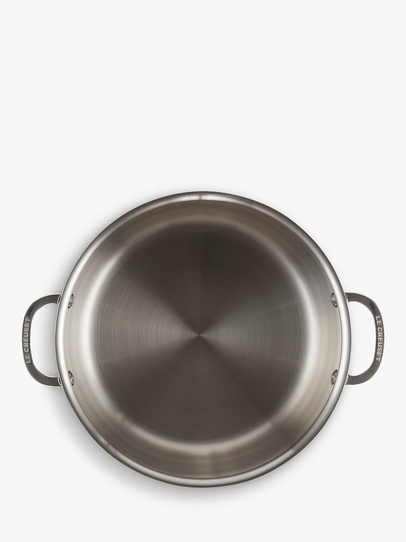 Le Creuset 3-Ply Stainless Steel Stockpot 24cm, UK version