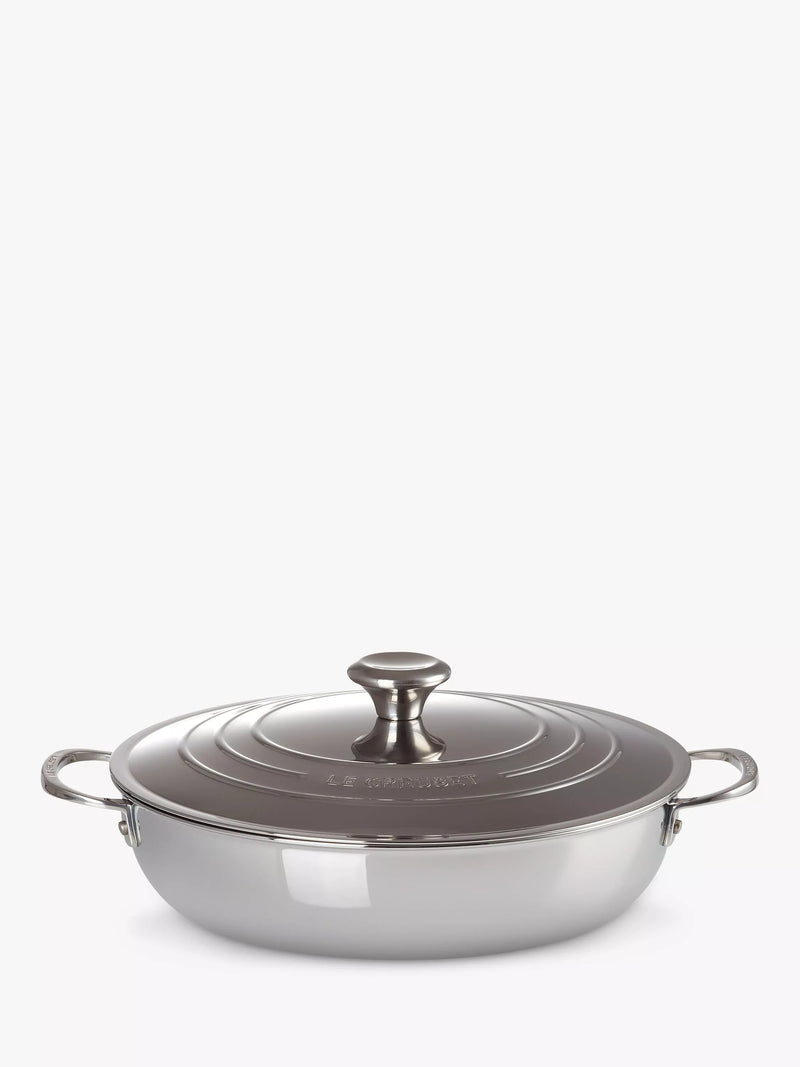 Le Creuset Shallow Casserole with Lid 30cm, UK version
