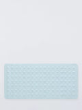 John Lewis blue bath mat with suction cups, imported from the UK