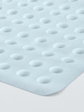 John Lewis blue bath mat with suction cups, imported from the UK