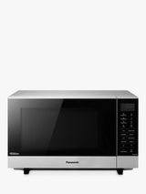 John Lewis Panasonic NN-SF464MBPQ Microwave, 27L, Silver- Buy online at McGrocer