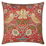 John Lewis Morris & Co. Strawberry Thief Cushion 43 x 43cm- Buy online at McGrocer