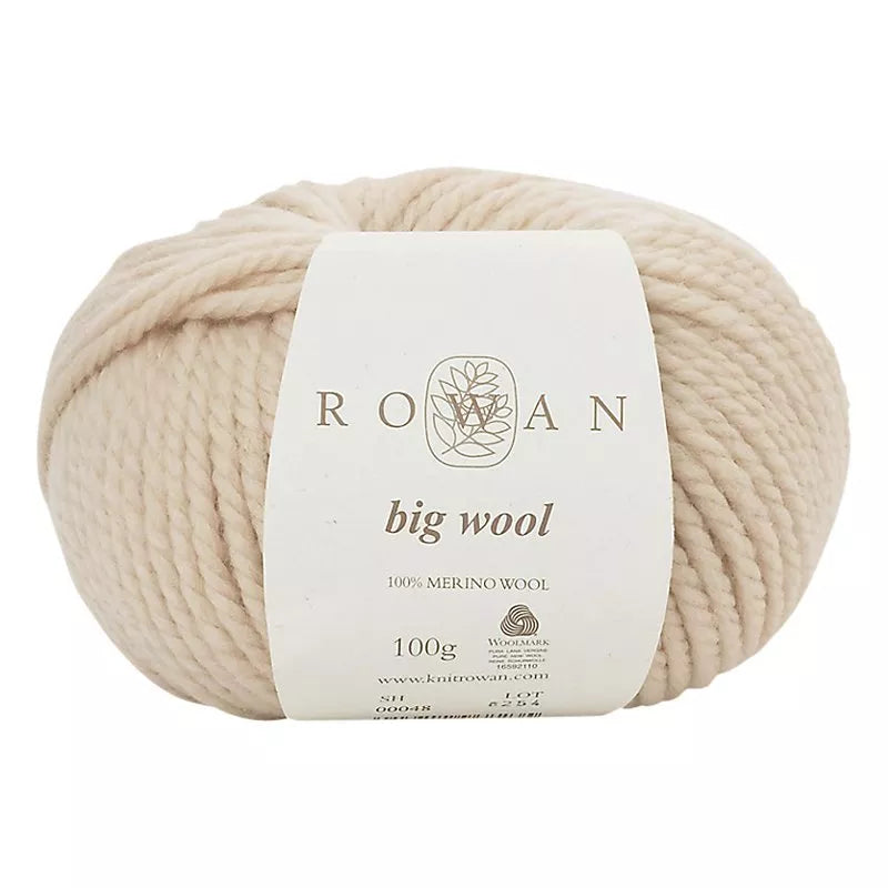 Rowan Big Wool Super Chunky Merino Yarn, 100g
