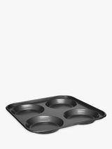 John Lewis John Lewis Yorkshire Pudding Tray 4 Cup Non-Stick Roasting- Buy online at McGrocer