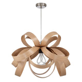 Tom Raffield Skipper pendant ceiling light Dia.62cm, imported from the UK