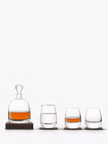 LSA whisky decanter and glasses set, set of 4, UK version