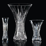 Waterford Crystal Lismore diamond cut glass vase clear 30cm (British brand)