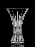 Waterford Crystal Lismore diamond cut glass vase clear 30cm (British brand)