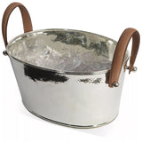 John Lewis Culinary Concepts Half Champagne Bath Hammered Wine Cooler- Buy online at McGrocer