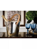Culinary Concepts leather handle wine cooler two bottles - British product