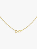 IBB 18ct gold twist curb chain necklace 46cm, imported from the UK