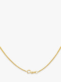 IBB 18ct yellow gold spiga chain necklace - British product