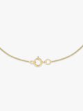 IBB 9ct gold knot pendant necklace 46cm, UK version