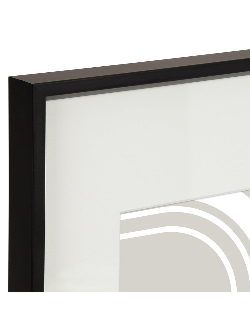 John Lewis aluminium photo frame A3 with A4 mount - British product