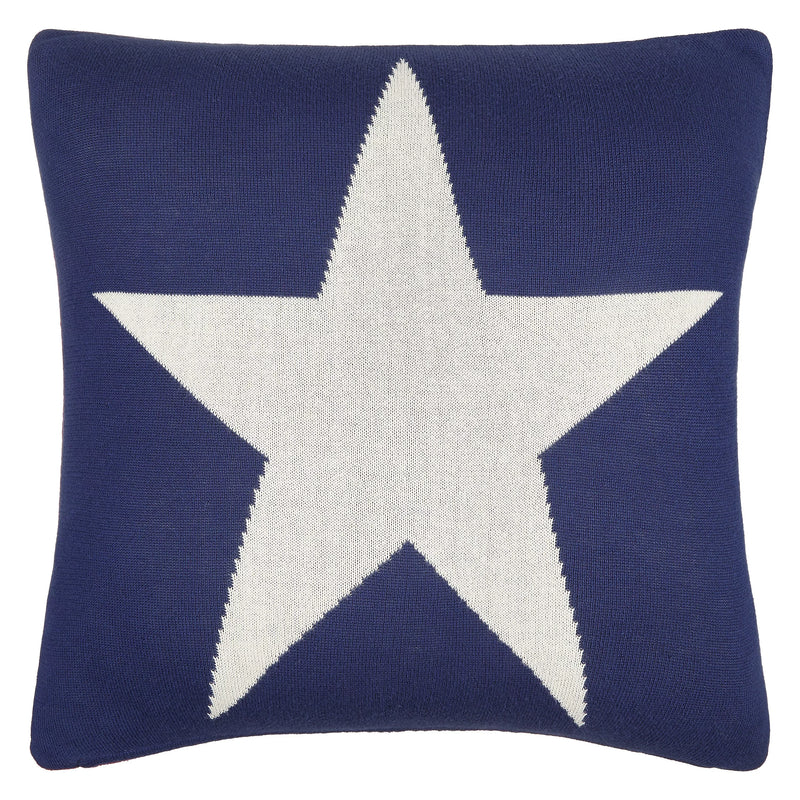 John Lewis Stars & Stripes cushion red/blue 40cm - British product