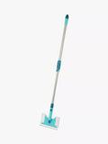 Leifheit tile and bath cleaner with microfibre pad and squeegee, UK version