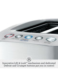 Sage 2-slice smart toaster in brushed stainless steel (British brand)