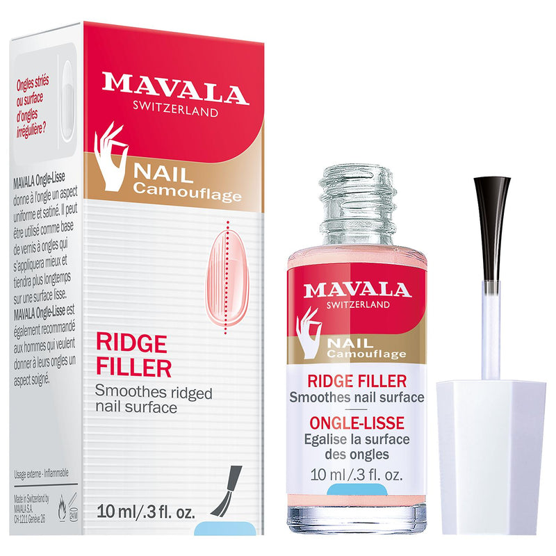 Mavala Ridgefiller Nail Treatment 10ml, imported from the UK