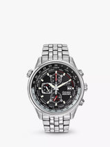 John Lewis Citizen Red Arrows Chronograph Mesh Bracelet Strap Men's Watch- Buy online at McGrocer