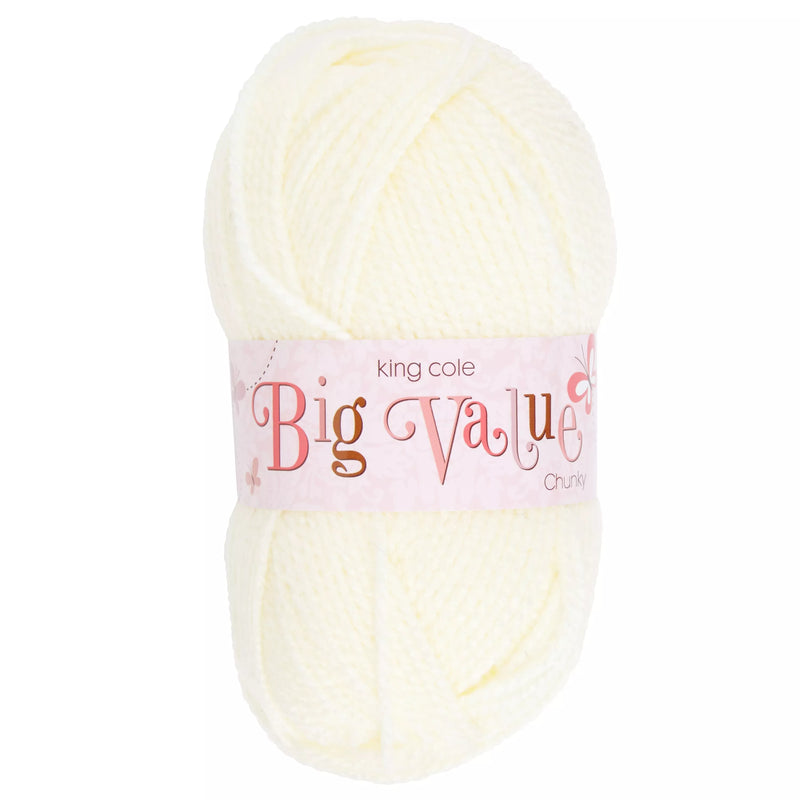 King Cole Big Value Chunky Yarn 100g