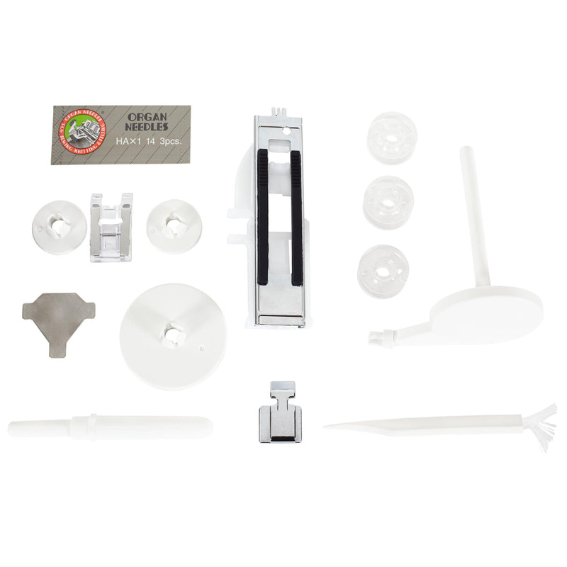 Janome 5030 computerised sewing machine white - British product