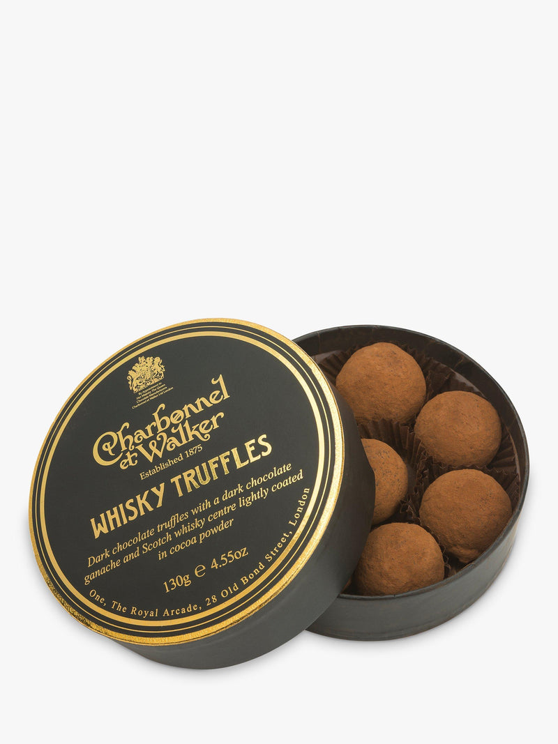 Charbonnel et Walker whisky chocolate truffles 130g - British product
