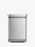 simplehuman rectangular liner pocket pedal bin 55L, UK version