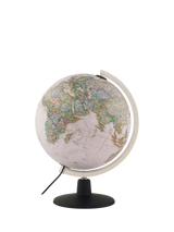 John Lewis National Geographic Executive Globe Brown Illuminated Globe 30cm- Buy online at McGrocer