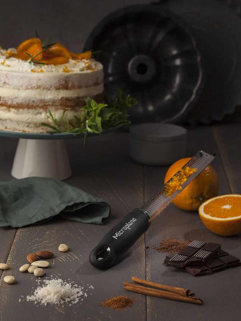 Microplane stainless steel zester grater (British brand)