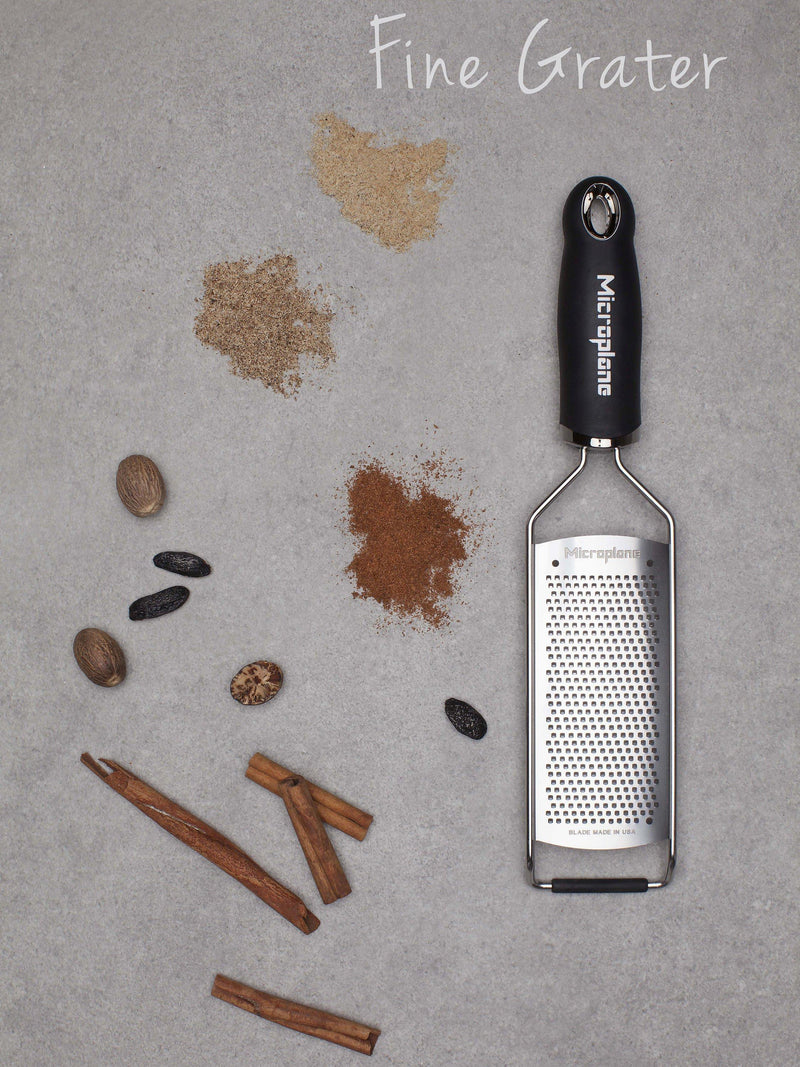 Microplane fine grater for spices and desserts, imported from the UK