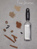 Microplane fine grater for spices and desserts, imported from the UK