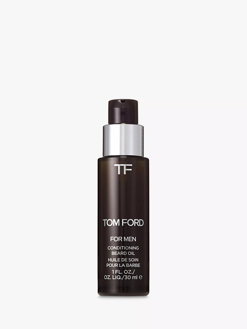 TOM FORD Conditioning Beard Oil with Oud Wood Scent, 30ml (British brand)