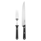 John Lewis High Carbon Stainless Steel Carving Knife and Fork Set 23cm Blade- Buy online at McGrocer