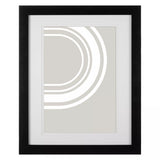 John Lewis Certificate Frame with Mount, A4 Size, Black- Buy online at McGrocer