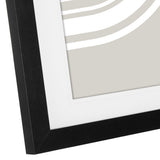 John Lewis certificate frame in black, A4 size, UK version