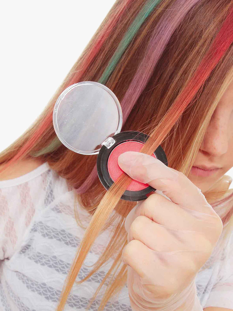 Fablab hair color chalks kit with 6 temporary shades - British product