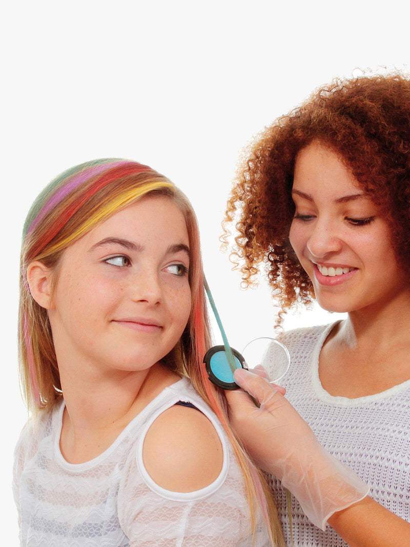 Fablab hair color chalks kit with 6 temporary shades - British product