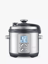 John Lewis Sage Fast Slow Pro Multi Slow Cooker, Brushed Metal, 6L- Buy online at McGrocer