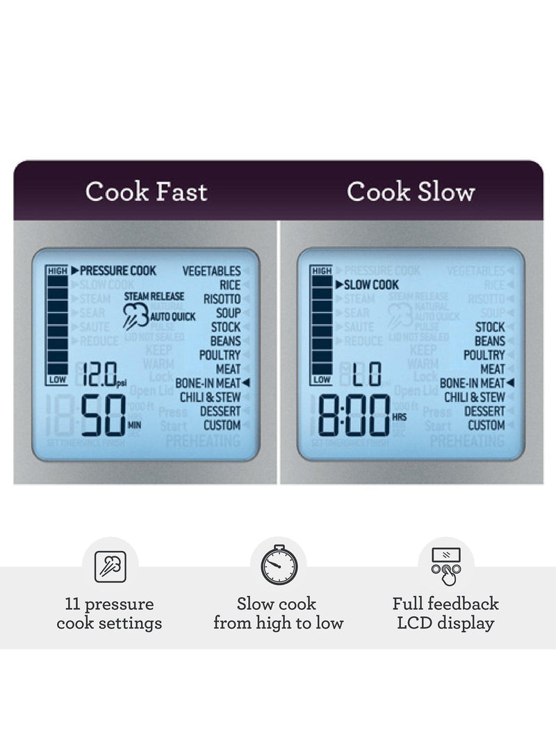 Sage slow cooker Fast Slow Pro 6L, imported from the UK