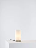 John Lewis Danny Oval touch table lamp satin nickel - British product