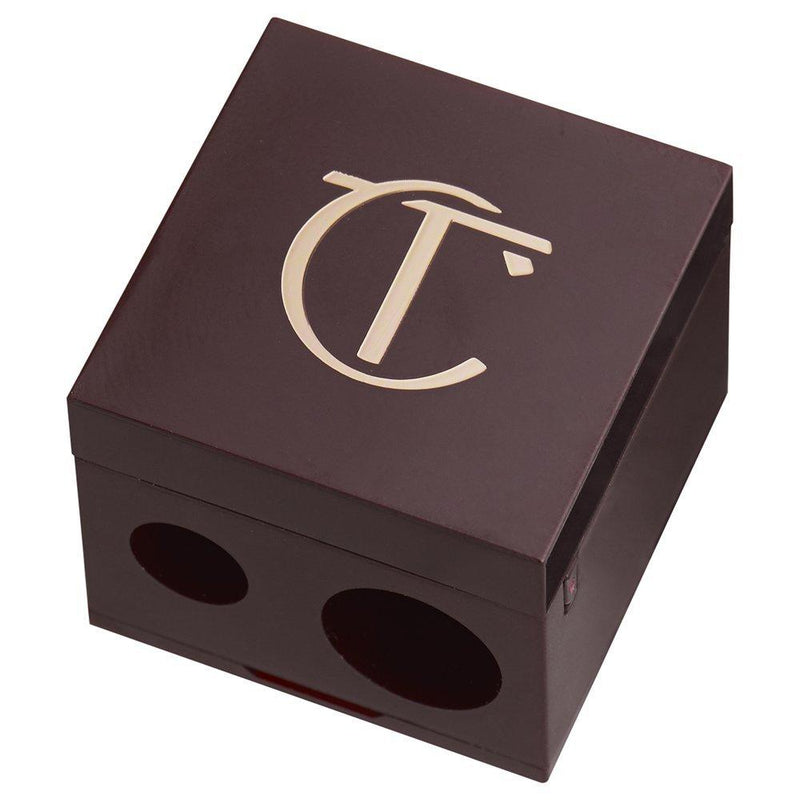 Charlotte Tilbury Double Cube Pencil Sharpener for cosmetic pencils - British product