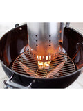 Weber Rapidfire chimney starter set for charcoal BBQ, UK version
