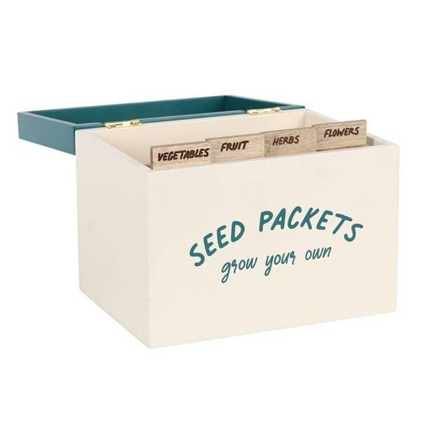 Boîte de Rangement Graines Quelque Chose de Différent 17cm x 13cm (Marque britannique)