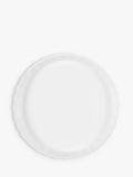 John Lewis white porcelain flan dish 26cm, UK version