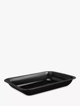 John Lewis John Lewis Vitreous Enamel Rectangular Non-Stick Roaster Oven Dish, Large, 39cm- Buy online at McGrocer