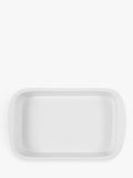 John Lewis porcelain roaster dish rectangular 32cm, imported from the UK