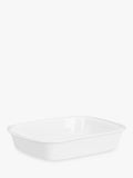 John Lewis porcelain roaster dish 26cm, imported from the UK