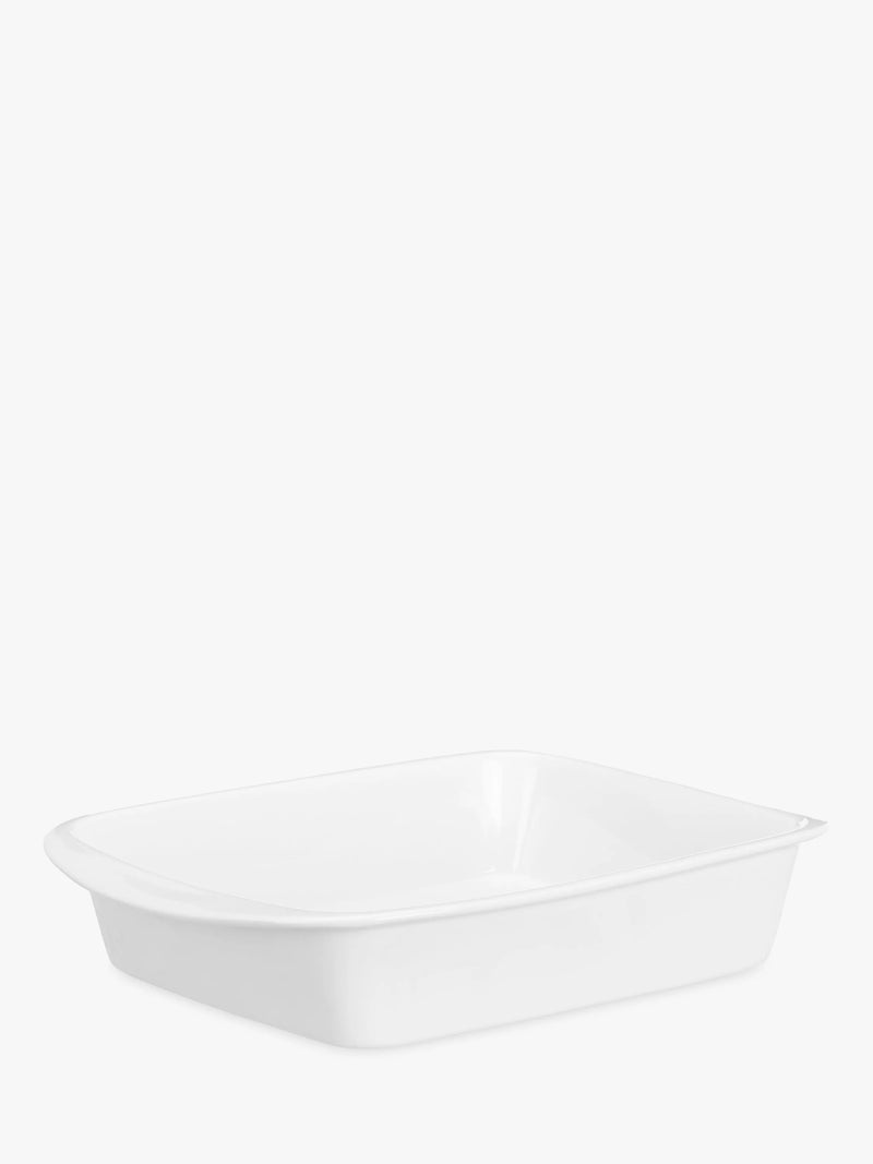 John Lewis porcelain roaster white 36cm, UK version