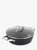 Eaziglide aluminium non-stick shallow casserole with lid 28cm - British product