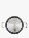 Eaziglide aluminium non-stick shallow casserole with lid 28cm - British product